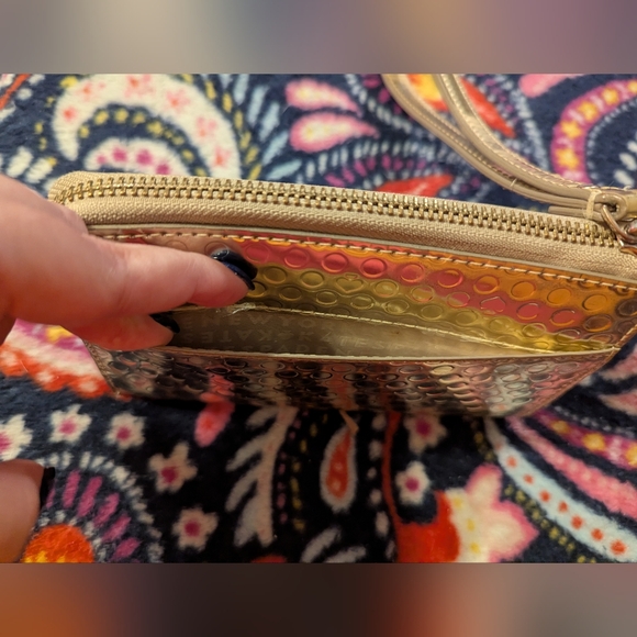 Kate Spade Metallic Gold Wristlet - Picture 7 of 12